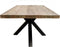 Rechthoekig tafelblad Portland - 240x100 cm - Mangohout