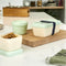 Rechthoekige lunchbox met deksel Milan 750 ml