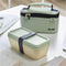 Rechthoekige lunchbox met deksel Milan 750 ml