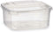 Rechthoekige lunchbox met deksel Transparant Polypropyleen 500 ml 12,3 x 6 x 13 cm (24 Stuks)