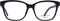 Gant GA4147 54091 bril zonder sterke - Dames - Zwart