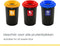 Recycle Stickers Afvalbakken - Prullenbakken - Afvalbak sticker - PMD - Blikjes -Statiegeld - GFT - Restafval - Plastic - Glas - Papier - Textiel - Bekers - Klein Chemisch afval