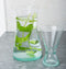Recycled Handmade Glass - Carafe (900 ml) Transparent / Recycled Glass