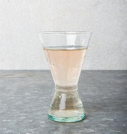 Recycled Handmade Glass - Wine Glass Medium Transparent / Recycled Glass