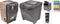 Recycling Waste Bin Sortibox Black (3 x 25 l)