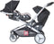 Red Castle Evolutwin Dubbele Wandelwagen - Zwart