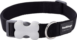 Red Dingo Hondenhalsband -S 15mmx24-36cm Zwart