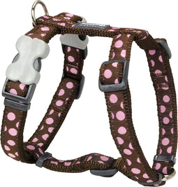 Red Dingo Hondentuig 12mm Neck 25-39cm Body 30-44cm DH-S1-BR-12