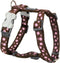 Red Dingo Hondentuig 12mm Neck 25-39cm Body 30-44cm DH-S1-BR-12