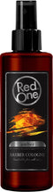 Red One Eau de Cologne Amber 150ml - Aftershave Parfum Heren - Langdurige Geur - Sensationele Geurbeleving - Kolonya - Barber Cologne Professional - Voor Alle Huidtypen - Aangenaam Gevoel van Frisheid en Reinheid