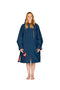 Red Paddle Long Sleeve Pro Change Robe - Zwart/Grijs - 38/M Zwart/Grijs