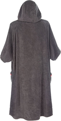 RED Paddle Luxury Towelling Change Robe Grey