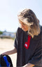 RED Paddle Luxury Towelling Change Robe Grey