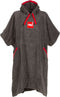 RED Paddle Luxury Towelling Change Robe Grey