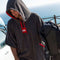 RED Paddle Luxury Towelling Change Robe Grey