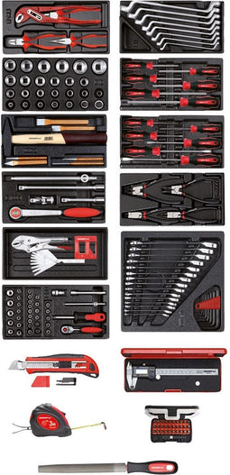 RED R21010002 166-delige Gereedschapset in CT modules 3301657