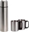 Redcliffs RVS Thermosfles 1.0 liter met 2 bekers 32cm