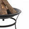 RedFire – Atlanta – Zwart - Staal – Vuurschaal – Fireplace– Stevig staal – Diameter 51cm - Terrasverwarming – Sfeerhaard