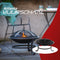 RedFire – Atlanta – Zwart - Staal – Vuurschaal – Fireplace– Stevig staal – Diameter 51cm - Terrasverwarming – Sfeerhaard