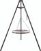 RedFire BBQ Tripod - Food&Fire - Driepoot met Rooster - Zwart - Staal - Ø65 cm