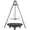 RedFire BBQ Tripod - Food&Fire - Driepoot met Rooster - Zwart - Staal - Ø65 cm