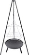 RedFire – BBQ Tripod – Zwart - Staal – Vuurschaal – Fire Pit – Stevig staal - Industrieel – Terrasverwarming – Sfeerhaard – BBQ