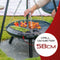 RedFire – BBQ Tripod – Zwart - Staal – Vuurschaal – Fire Pit – Stevig staal - Industrieel – Terrasverwarming – Sfeerhaard – BBQ