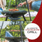 RedFire – BBQ Tripod – Zwart - Staal – Vuurschaal – Fire Pit – Stevig staal - Industrieel – Terrasverwarming – Sfeerhaard – BBQ