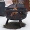 RedFire – Blazer – Zwart - Staal – Vuurschaal – Fireplace – Stevig staal – Diameter 60,5cm - Terrasverwarming – Sfeerhaard
