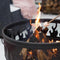 RedFire – Blazer – Zwart - Staal – Vuurschaal – Fireplace – Stevig staal – Diameter 60,5cm - Terrasverwarming – Sfeerhaard