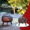 RedFire – Blazer – Zwart - Staal – Vuurschaal – Fireplace – Stevig staal – Diameter 60,5cm - Terrasverwarming – Sfeerhaard