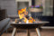 RedFire – Chicago – Zwart - Staal – Vuurschaal – Fireplace– Stevig staal – Diameter 76cm - Terrasverwarming – Sfeerhaard