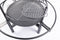 RedFire – Cowboy Fire Pit Grill – Grijs - Staal - Multifunctionele BBQ en Vuurschaal– BBQ – Barbecue - Stevig staal – Inclusief Rotisseriekit - Verchroomde barbecue grill – Terrasverwarming