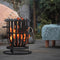 RedFire – Dallas met grillplaat – Zwart - Staal – Vuurkorf – Fireplace – Stevig staal - Terrasverwarming – Sfeerhaard – BBQ grill