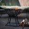 RedFire – Denver – Asplaat – Zwart - Staal – Vuurkorf – Fireplace – Stevig staal - Terrasverwarming – Sfeerhaard