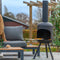 RedFire – Fuego – Zwart - Staal – Terrashaard – Fire Pit – Stevig staal - Industrieel – Terrasverwarming – Sfeerhaard