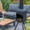 RedFire – Fuego – Zwart - Staal – Terrashaard – Fire Pit – Stevig staal - Industrieel – Terrasverwarming – Sfeerhaard