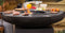RedFire – Havana – Zwart - Staal – Vuurschaal – Fire Pit – Stevig staal – Diameter 80cm – Hoogte: 92cm - Industrieel – Terrasverwarming – Sfeerhaard – BBQ – Grill – Houtopslag