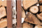 RedFire – Hodr – Handmade- Bruin - Staal – Houdopslag - Stapelbaar- Staaldikte 3mm - Geroeste schaal - 50 x 40 x 50 cm (L x B x H)