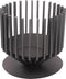 RedFire – Irving Large – Zwart - Staal – Vuurkorf – Fire Pit – Stevig staal - Industrieel – Terrasverwarming – Sfeerhaard