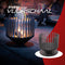 RedFire – Irving Large – Zwart - Staal – Vuurkorf – Fire Pit – Stevig staal - Industrieel – Terrasverwarming – Sfeerhaard