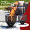 RedFire – Irving – Medium – Zwart - Staal – Vuurkorf – Fire Pit – Stevig staal – Diameter 44cm – Terrasverwarming – Sfeerhaard – Fire basket