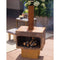 RedFire – Jersey XL– Roest/Bruin - Staal – Vuurkorf – Tuinhaard - Stevig staal – Inclusief houtrooster- Industrieel – Terrasverwarming – Sfeerhaard