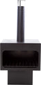 RedFire – Jersey XL– Zwart - Staal – Vuurkorf – Tuinhaard - Stevig staal – Inclusief houtrooster- Industrieel – Terrasverwarming – Sfeerhaard