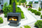 RedFire – Jersey XL– Zwart - Staal – Vuurkorf – Tuinhaard - Stevig staal – Inclusief houtrooster- Industrieel – Terrasverwarming – Sfeerhaard