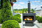 RedFire – Jersey XL– Zwart - Staal – Vuurkorf – Tuinhaard - Stevig staal – Inclusief houtrooster- Industrieel – Terrasverwarming – Sfeerhaard