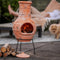 RedFire – Lima – Beige - Kleihaard – Terrashaard – Fireplace – Stevig - Terrasverwarming – Sfeerhaard