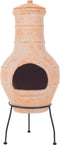 RedFire – Lima – Beige - Kleihaard – Terrashaard – Fireplace – Stevig - Terrasverwarming – Sfeerhaard