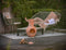 RedFire – Lima – Beige - Kleihaard – Terrashaard – Fireplace – Stevig - Terrasverwarming – Sfeerhaard