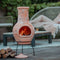 RedFire – Lima – Beige - Kleihaard – Terrashaard – Fireplace – Stevig - Terrasverwarming – Sfeerhaard